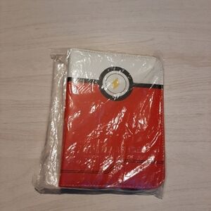 Red and White Wallet with Pokéball Design Top Loading 400.